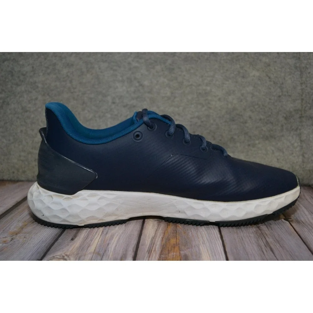 G/FORE MG4+ Golf‎ Shoes Mens Size 9 Blue Navy Spikeless Sneakers G4MF20EF26